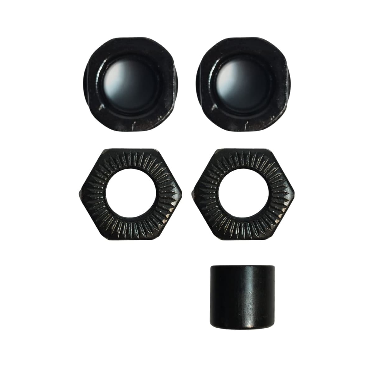 Eixo Traseiro Furado Shimano 140mm Aço Preto Grosso 3/8