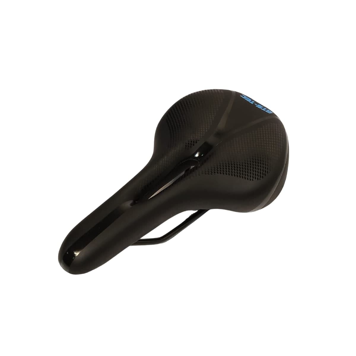 Selim MTB GTS TEC Soft Preto e Azul Com Led