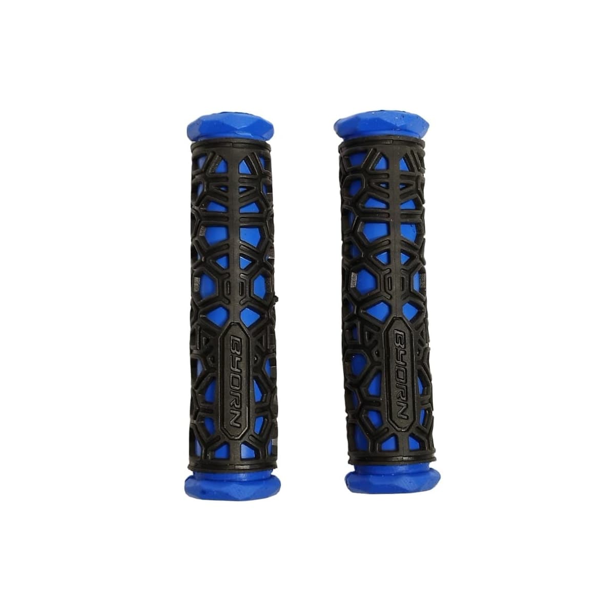 Selim MTB Byorn LE-026 Preto e Azul Com Manopla