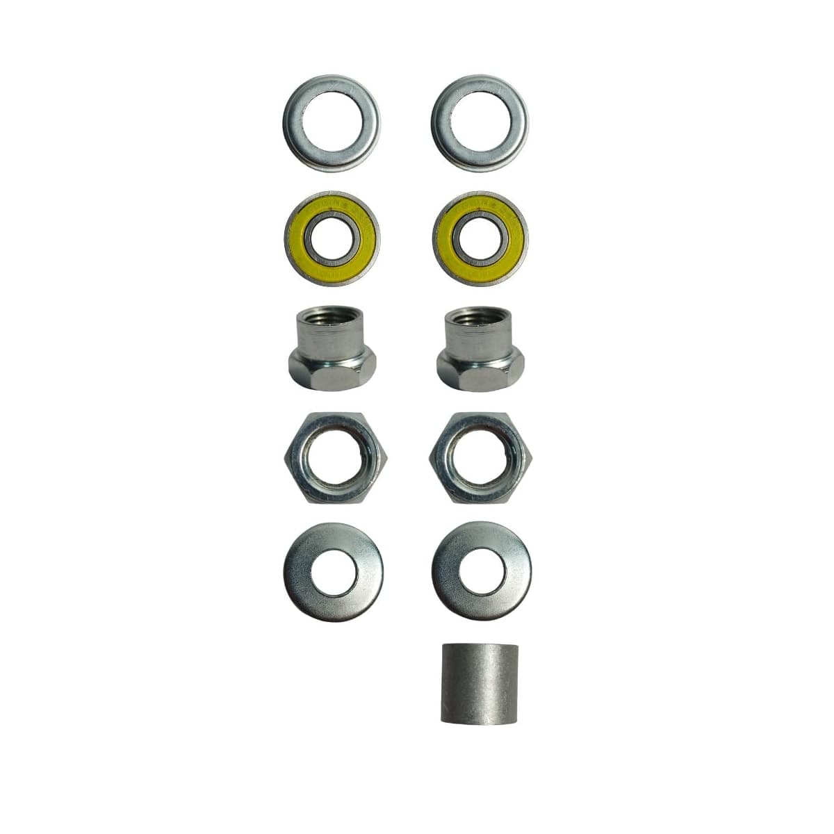 Eixo Traseiro Nek 175mm Aço Grosso 3/8 Com Rolamento