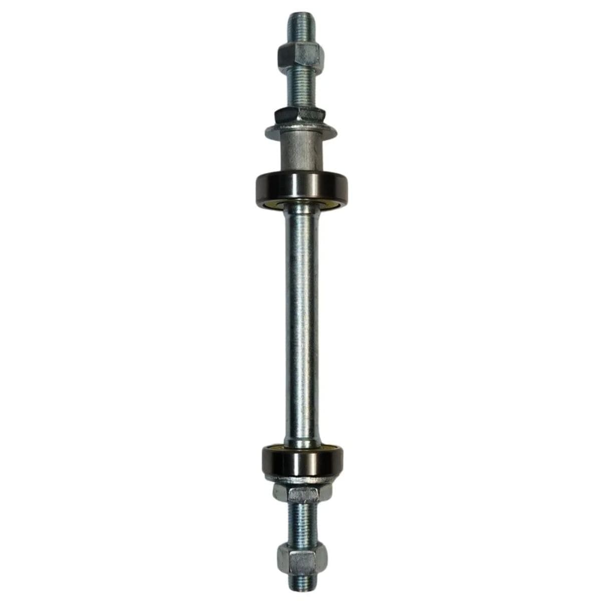 Eixo Traseiro NEK 185mm Aço Zincado Grosso 3/8 Rolamento