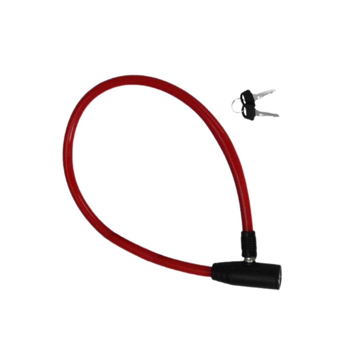 Cadeado de Bicicleta Espiral Absolute Com Chave 6mm X 60cm