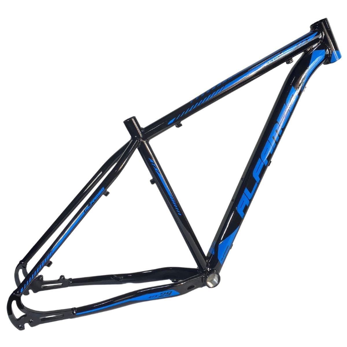 Quadro de Bicicleta 29 MTB Alfameq ATX Preto e Azul