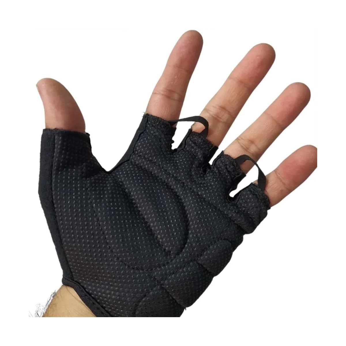 Luva De Ciclismo Meio Dedo Supergrip X-plore Preto
