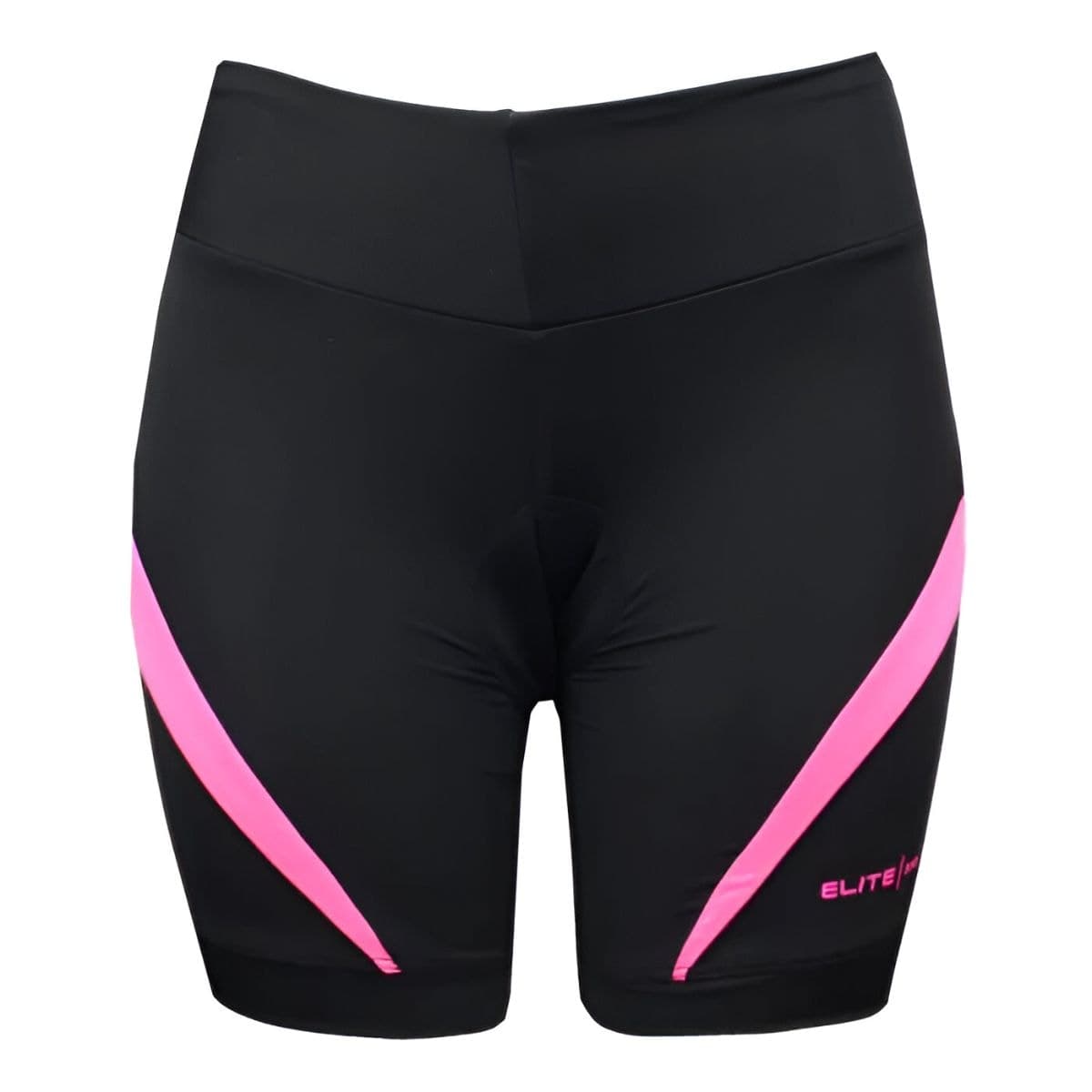 Bermuda Ciclismo Feminina Elite Preto e Pink