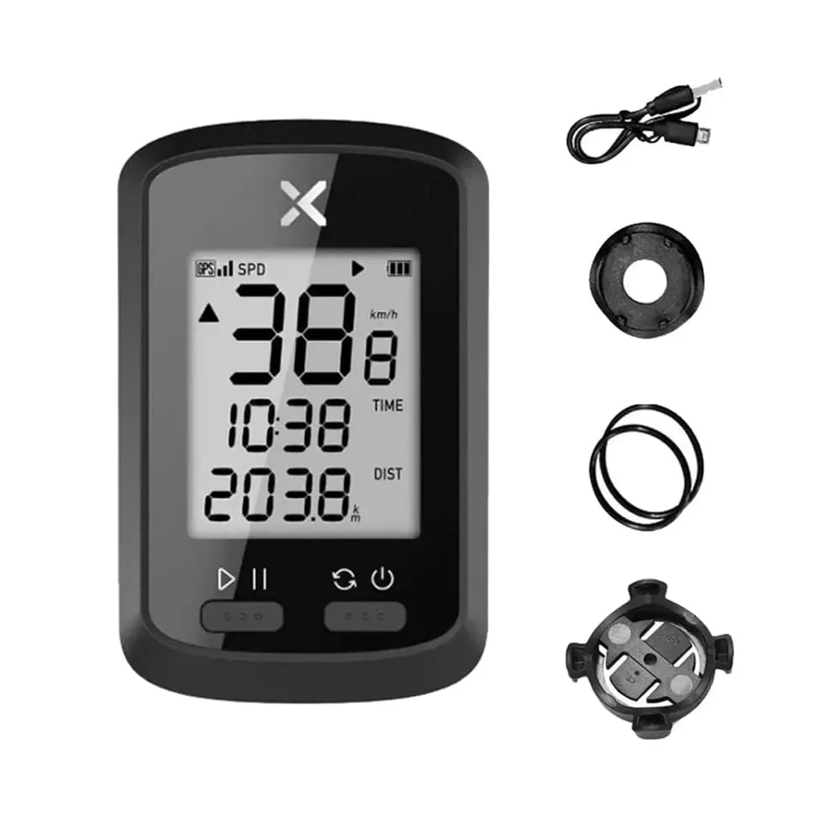 Gps Bike Bluetooth Xoss G Smart Velocímetro Sem Fio Strava Kave