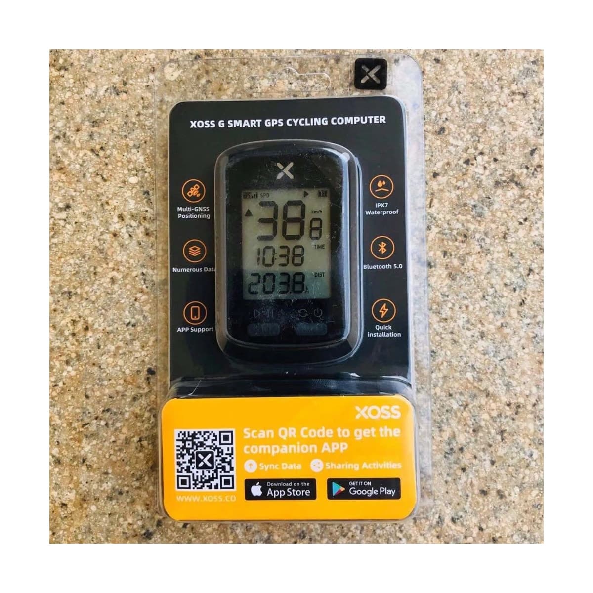 Gps Bike Bluetooth Xoss G Smart Velocímetro Sem Fio Strava Kave