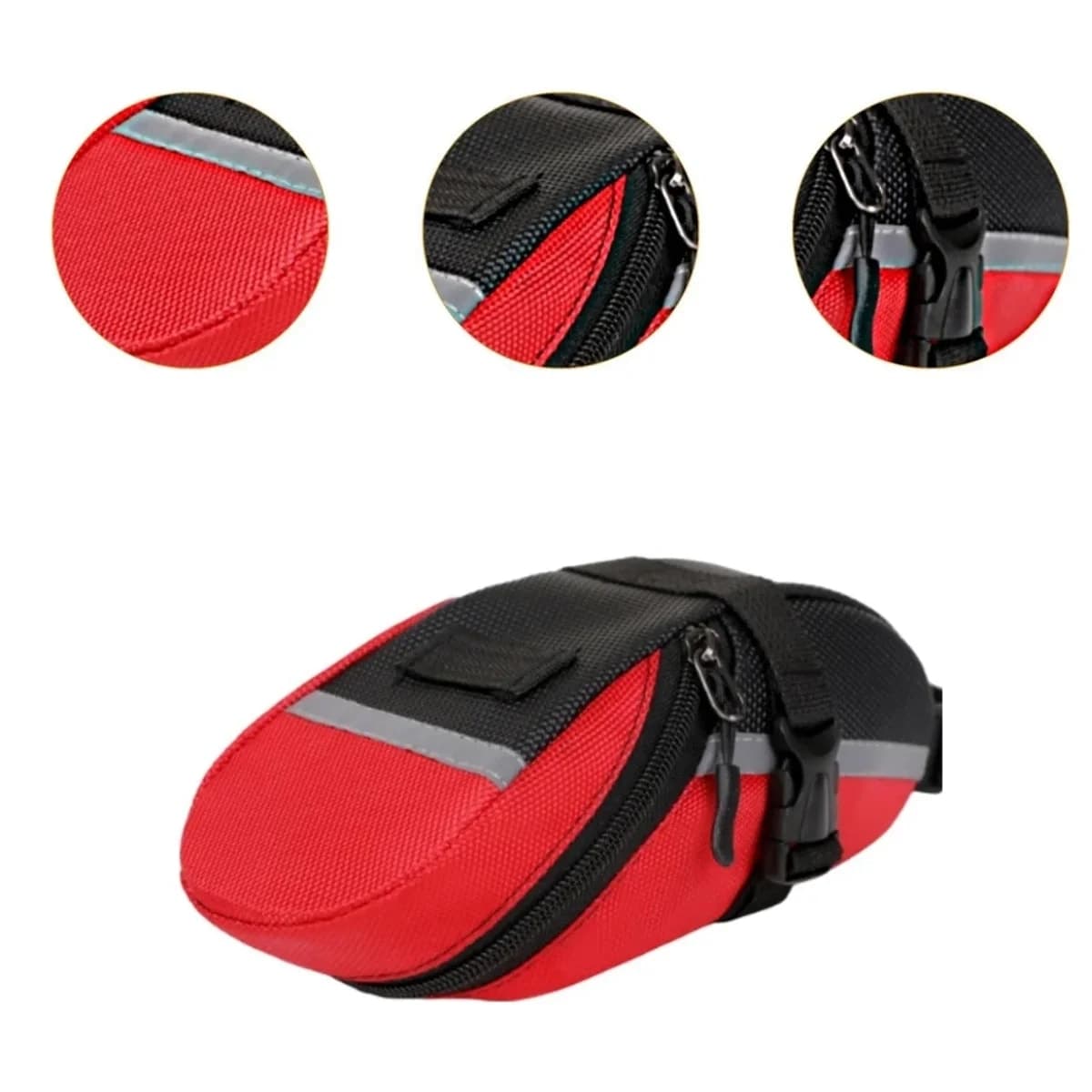 Bolsa Selim Garra7 H1141 Vermelho