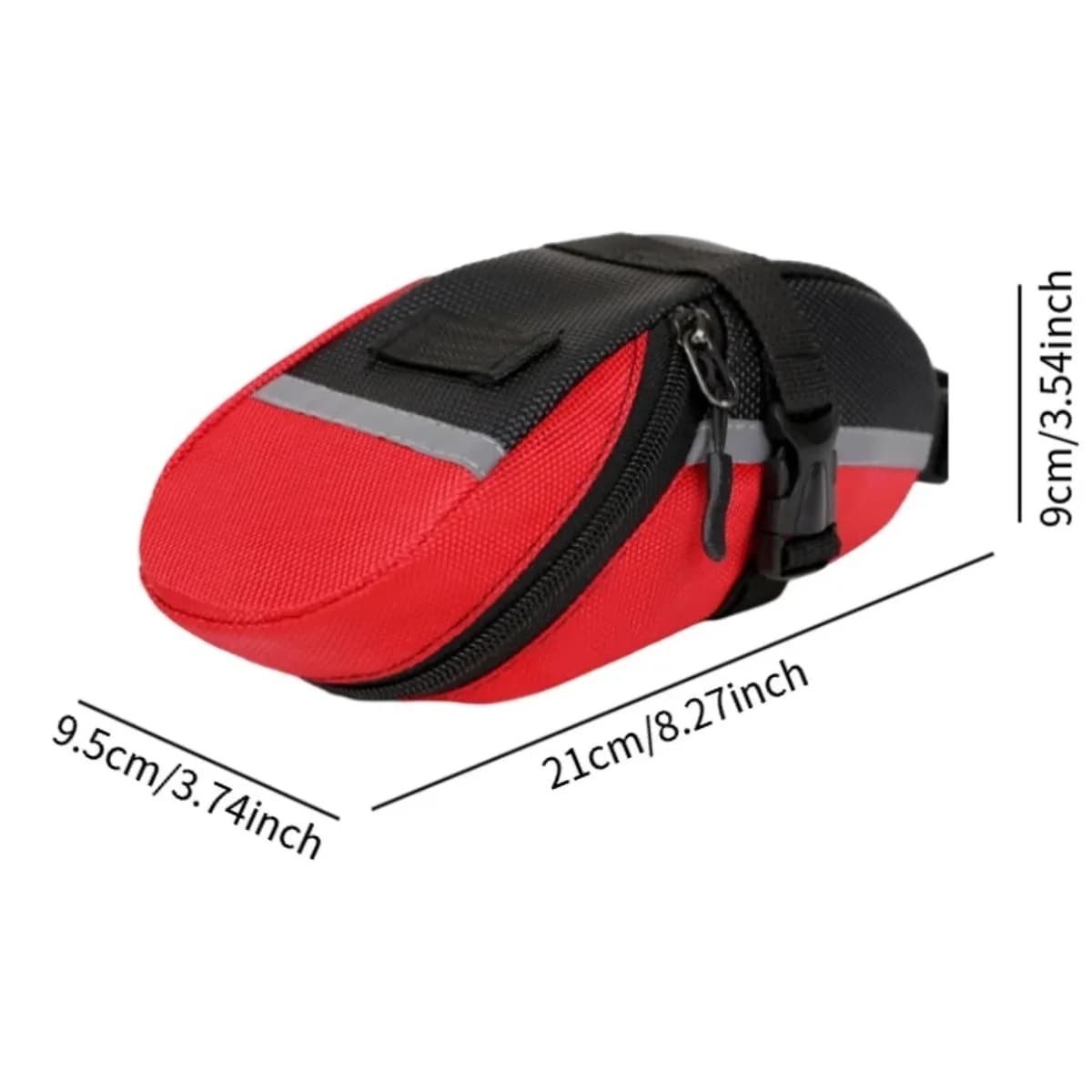 Bolsa Selim Garra7 H1141 Vermelho