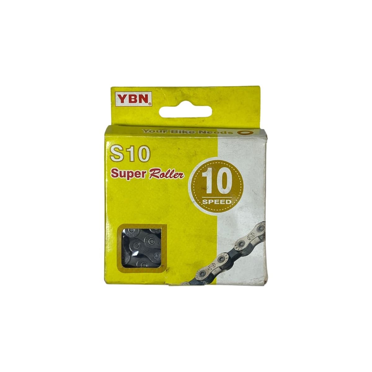 Corrente Fina YBN 116 Elos Cinza 10 Velocidades