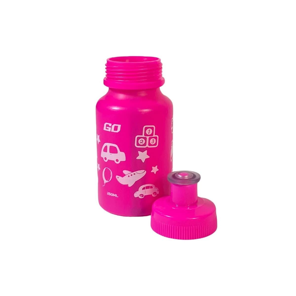 Garrafa Caramanhola 250ML Garra7 Rosa