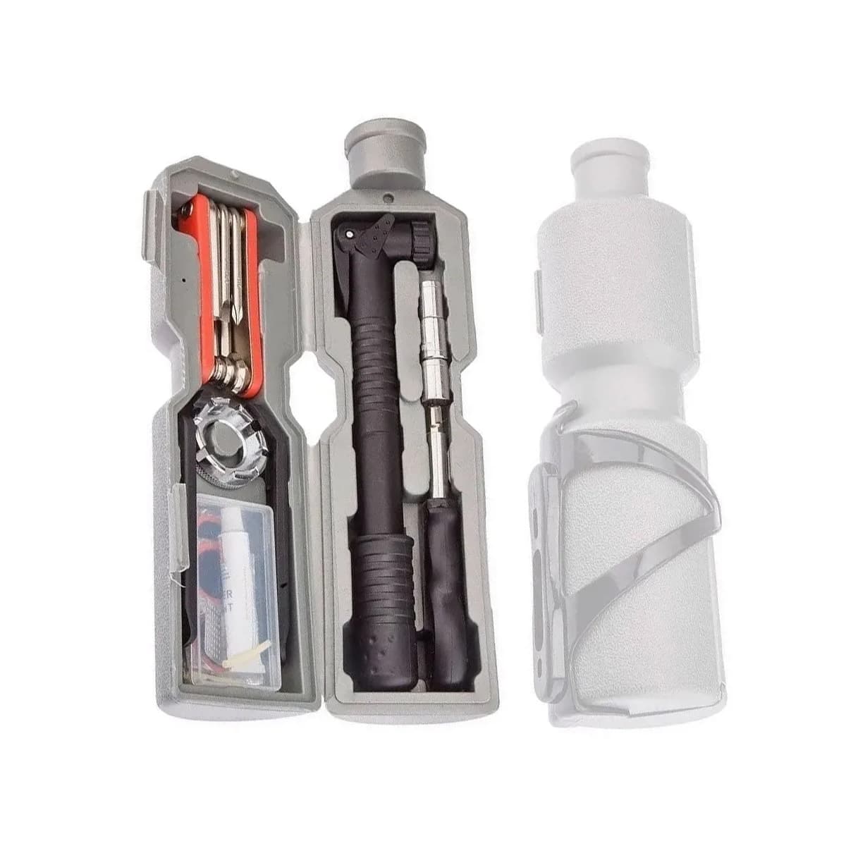 Kit De Ferramentas Manutenção Bike Kl-9806 Kenli Tipo Garrafa