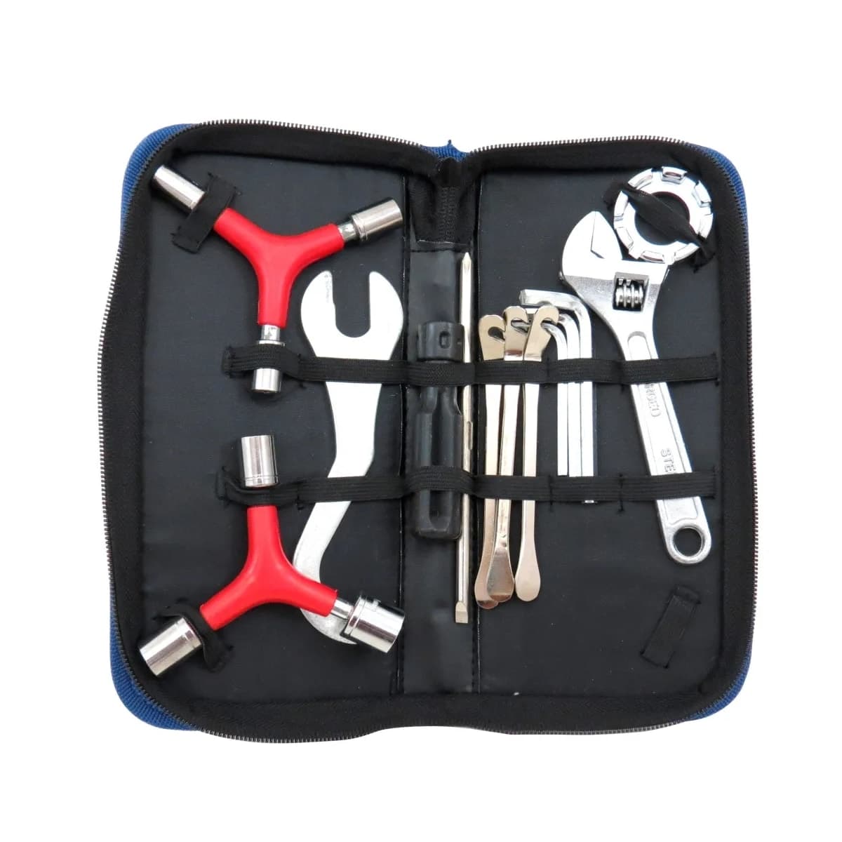 Kit de Ferramentas Manutenção Bicicleta Kenli KL-9808 Estojo