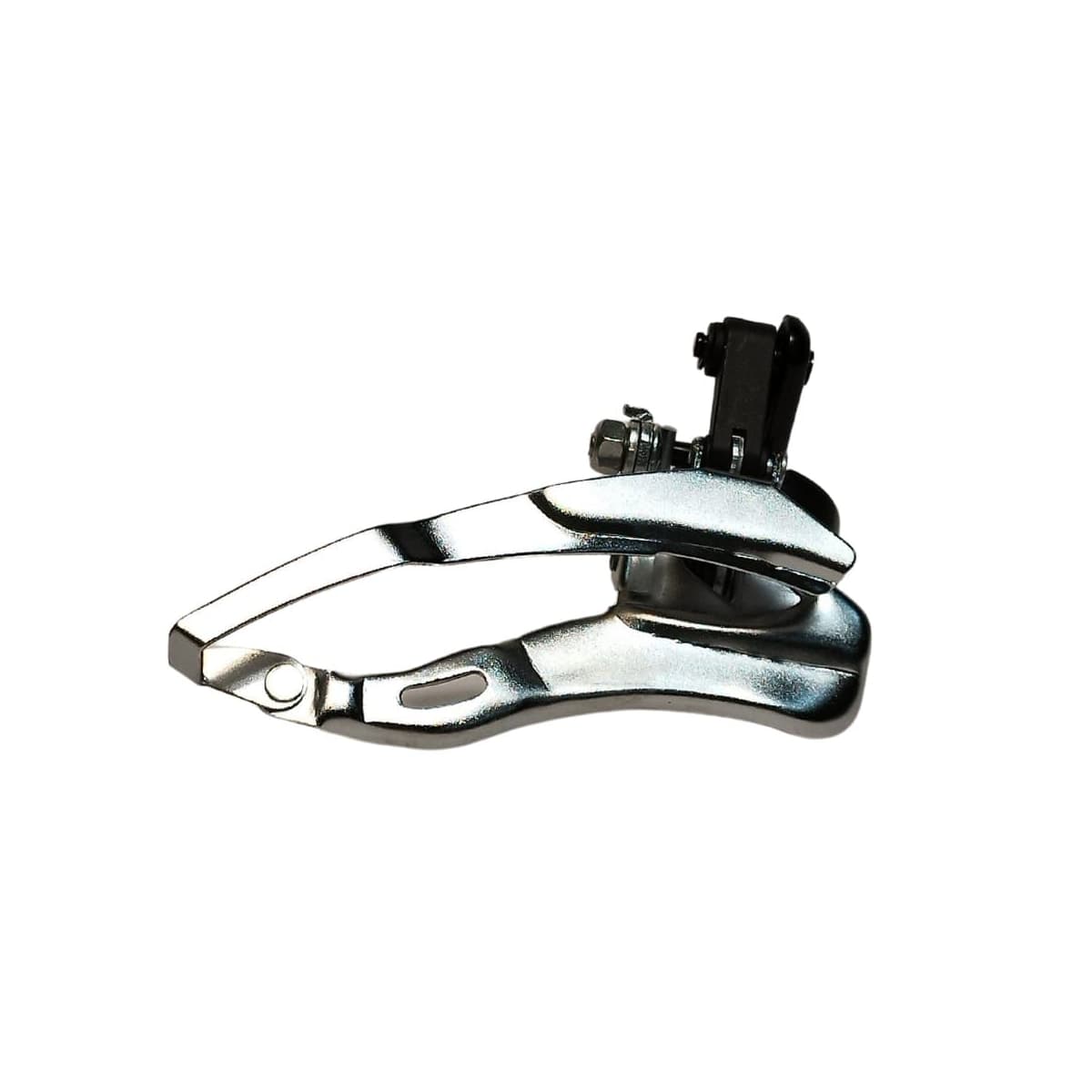 Cambio Dianteiro Sunrace SR M2A 31,8mm Puxa Por Cima Cromado