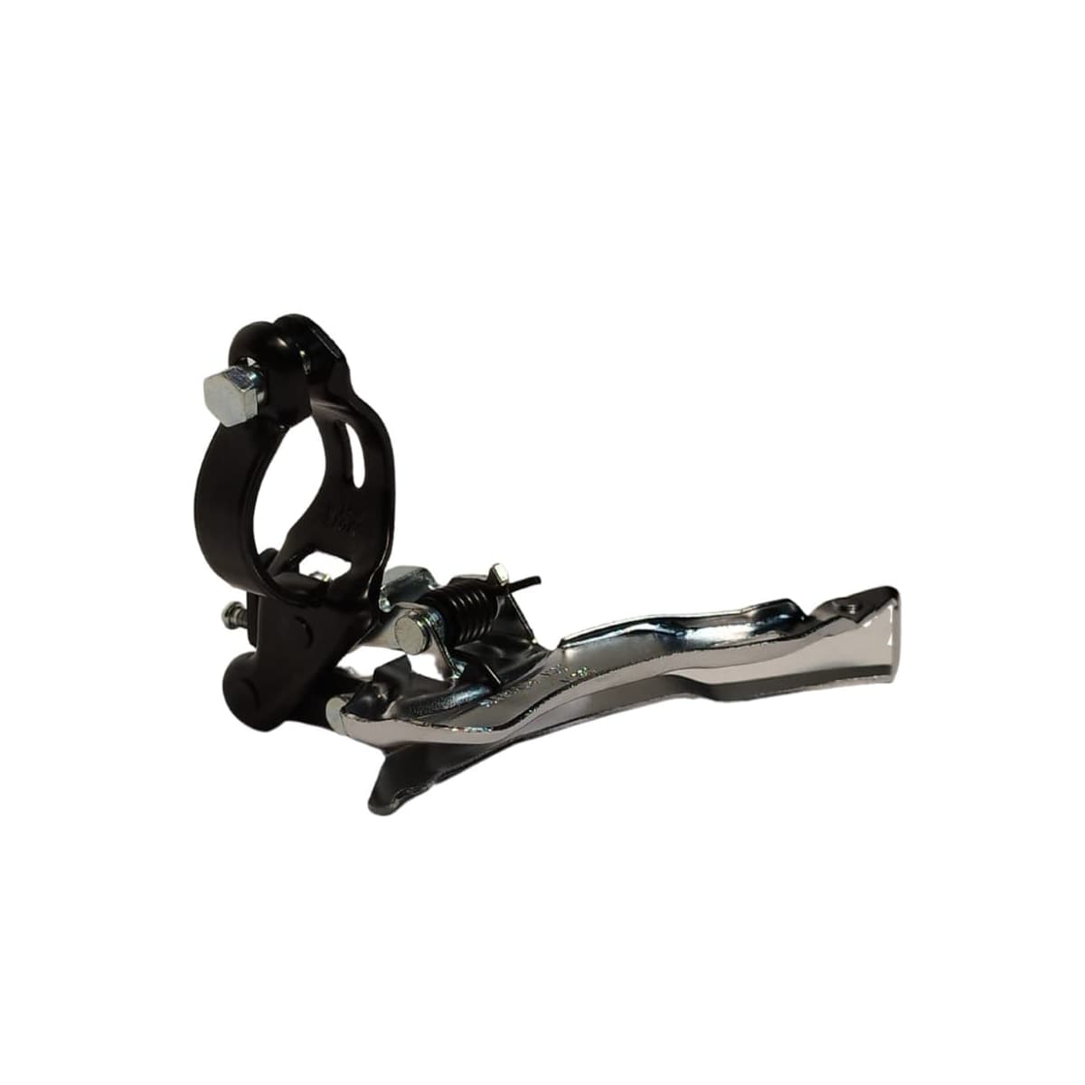 Cambio Dianteiro Sunrace SR M2A 31,8mm Puxa Por Cima Cromado