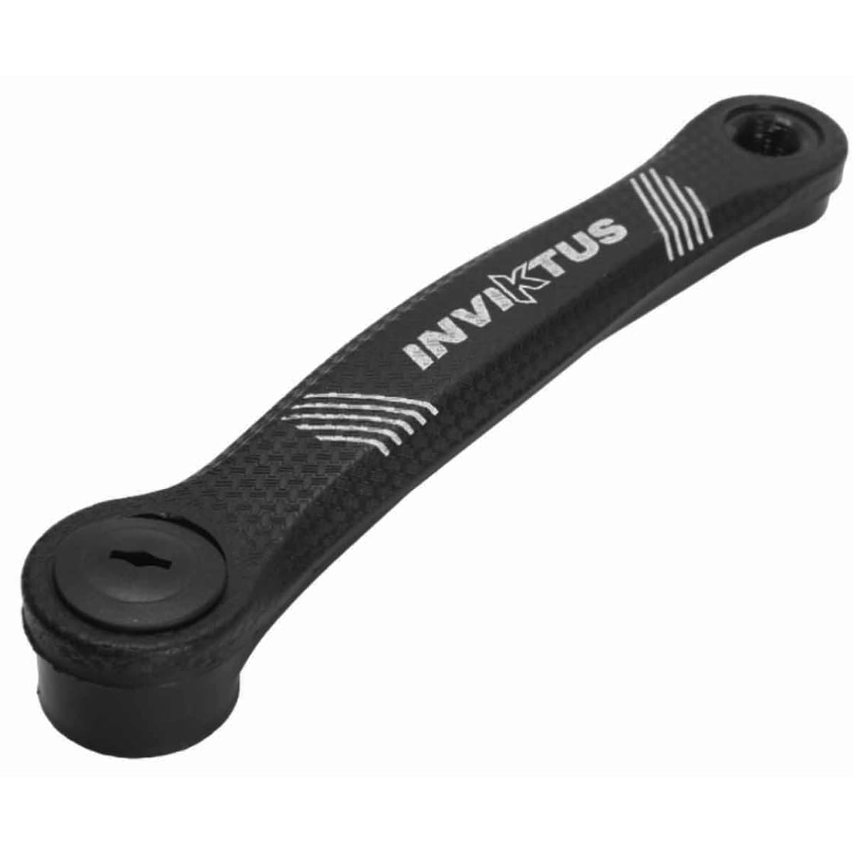 Pedivela Aço Triplo Inviktus 24/34/42D Preto 170mm Protetor