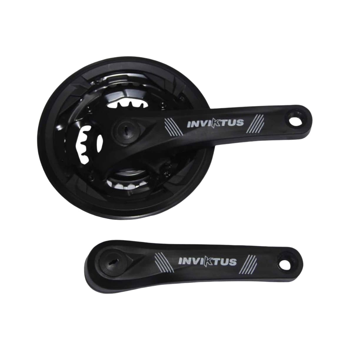 Pedivela Aço Triplo Inviktus 24/34/42 Preto 175mm Protetor