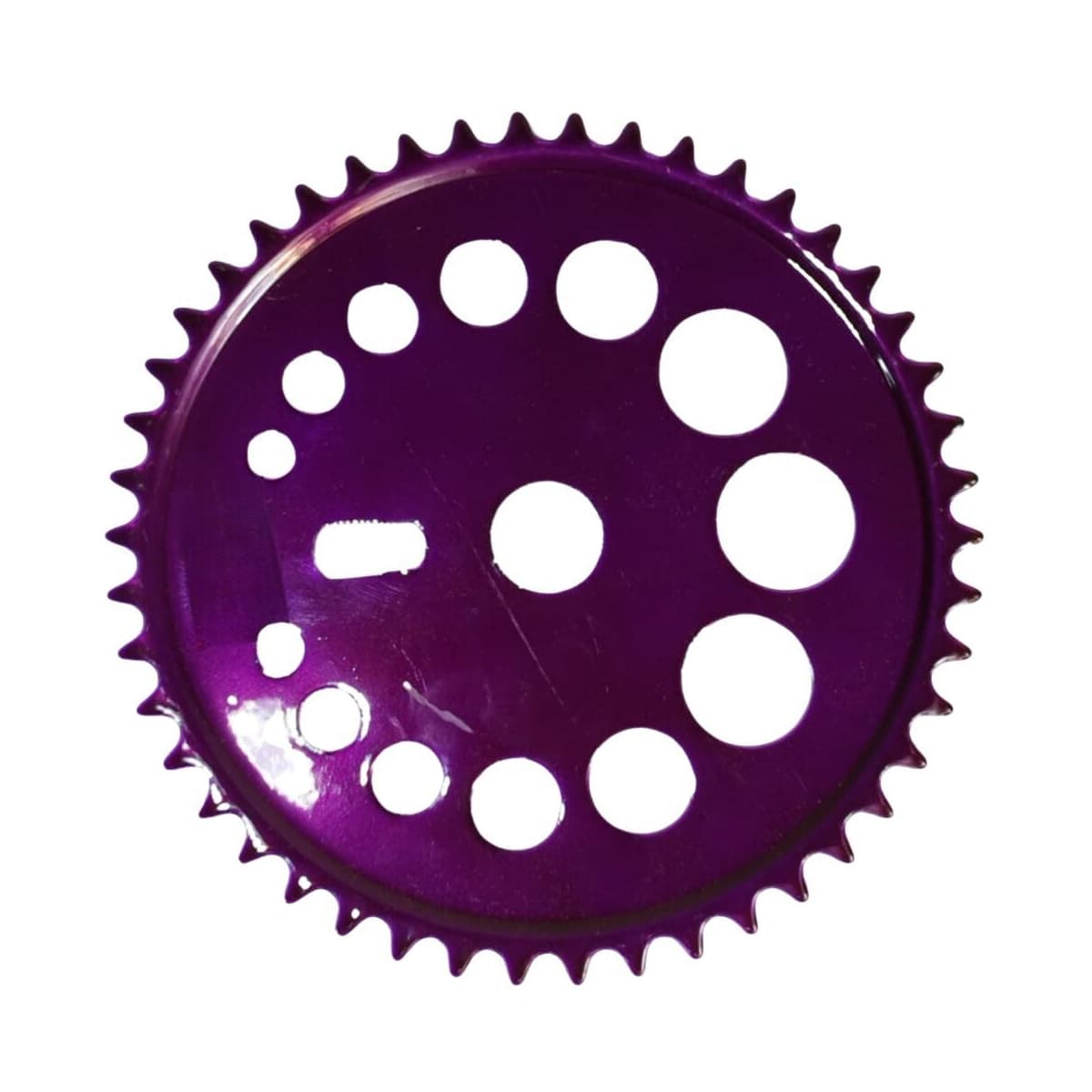Coroa Galic Silk Balls Violeta 46 Dentes Aço