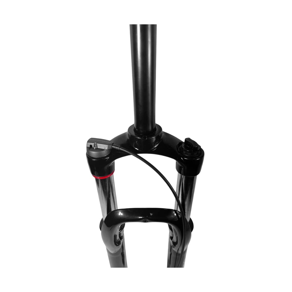 Garfo Suspensão Bike Aro 29 Inviktus Over Aço Preto Trava Guidão