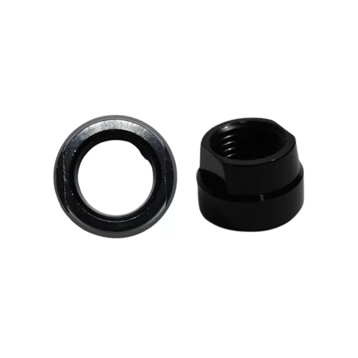 Eixo Passante Traseiro Kapa 180mm Alumínio Preto Grosso 12mm