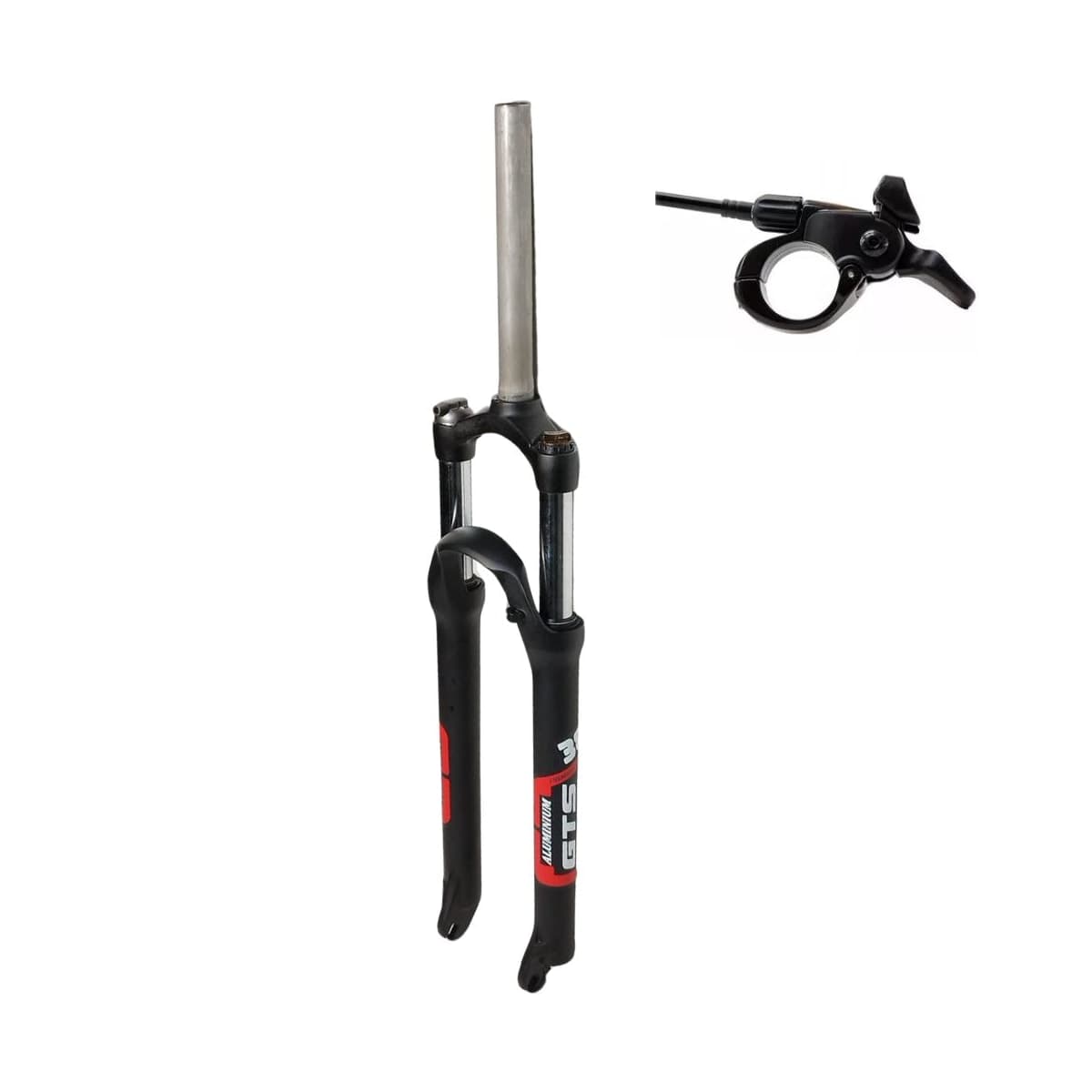 Garfo Suspensão Bike Aro 29 GTS Over Preto Com Trava