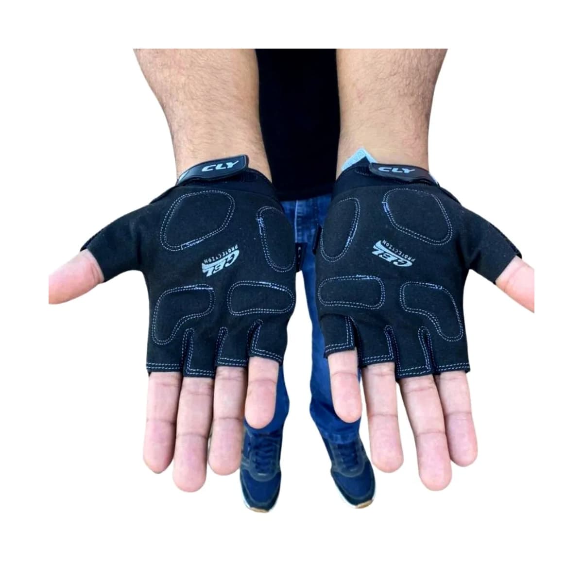 Luva Ciclismo Cly Meio Dedo Gel Protection