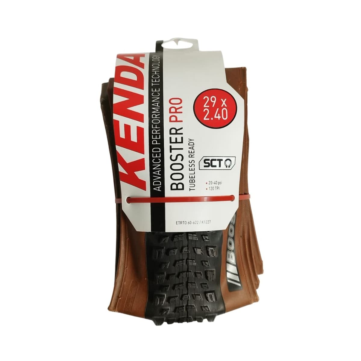Pneu 29x2.40 Kenda Booster SCT K1227 Kevlar Fx-Marrom