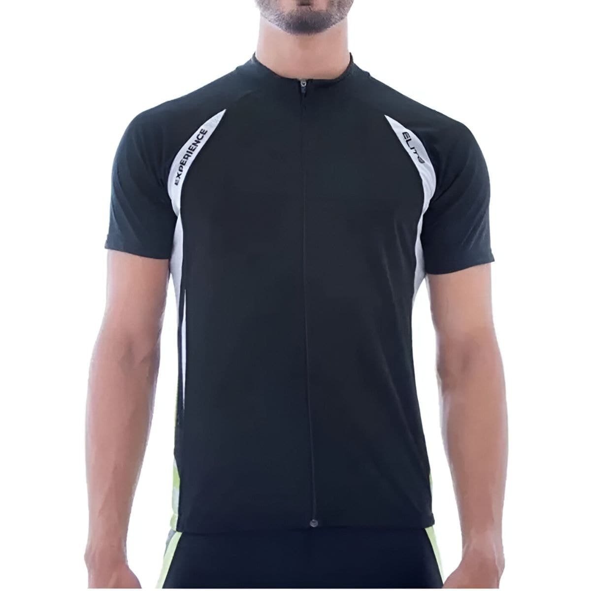 Camiseta Masculina Elite Preto Branco