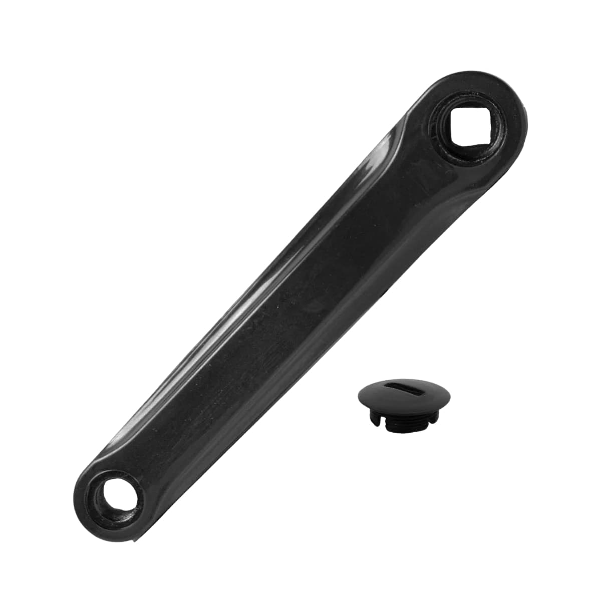 Braço Pedivela Esquerdo Logan Preto 170mm