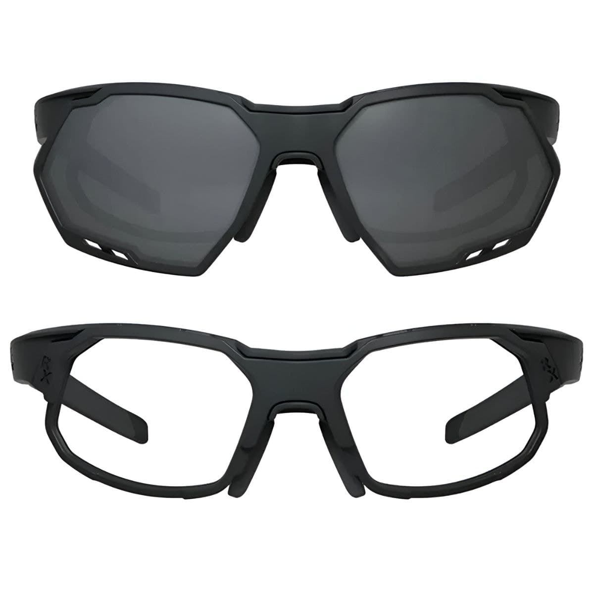 Óculos Ciclismo HB Rush Preto Cinza