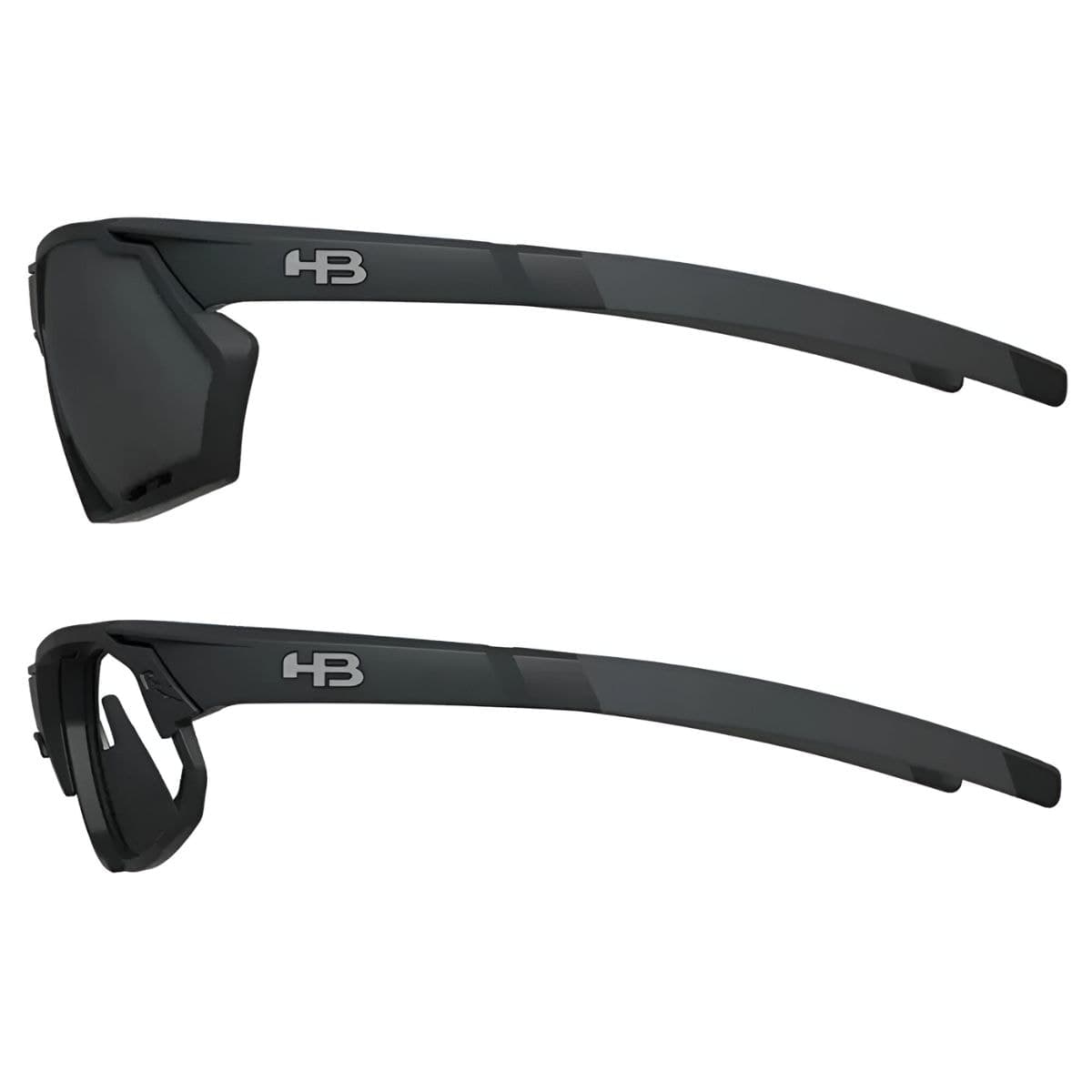 Óculos Ciclismo HB Rush Preto Cinza