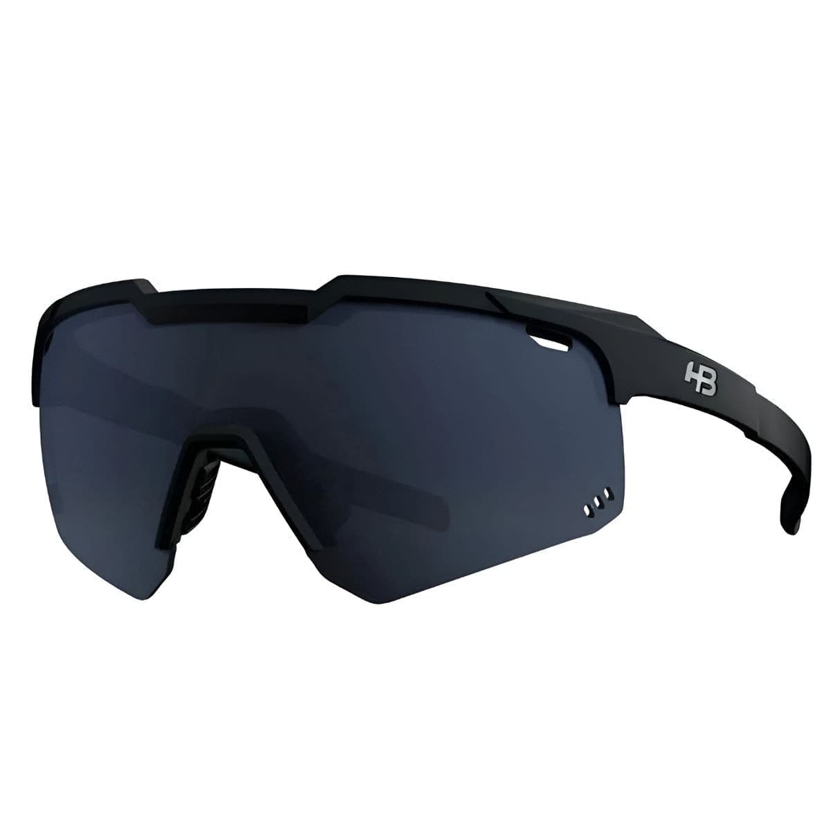 Óculos Ciclismo HB Shield Evo M Preto Cinza Proteção UV