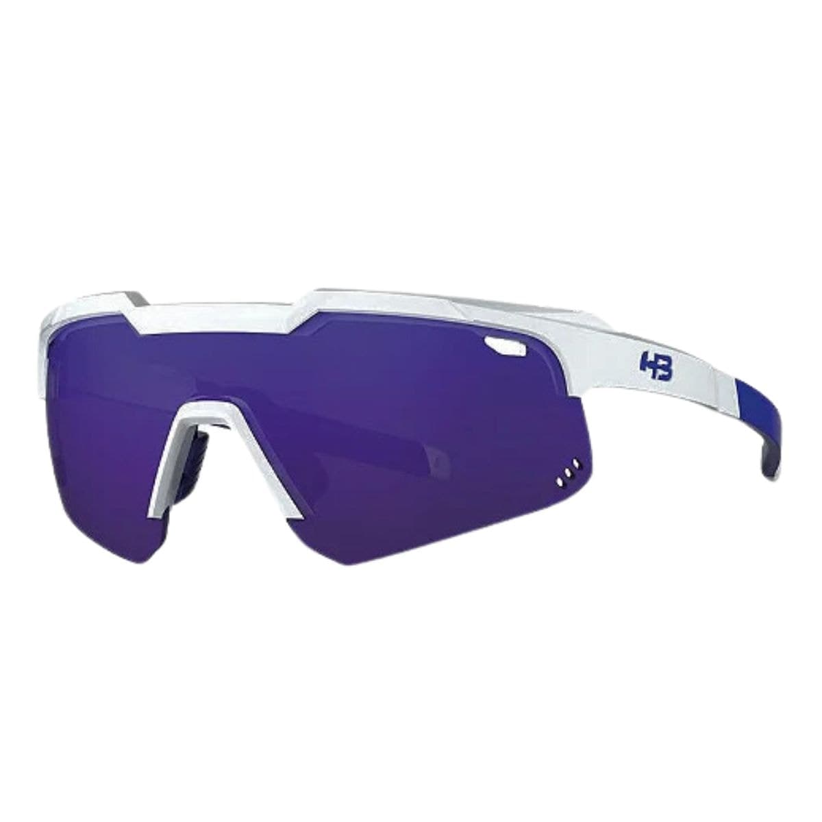 Óculos Ciclismo HB Shield Evo M Branco Proteção UV
