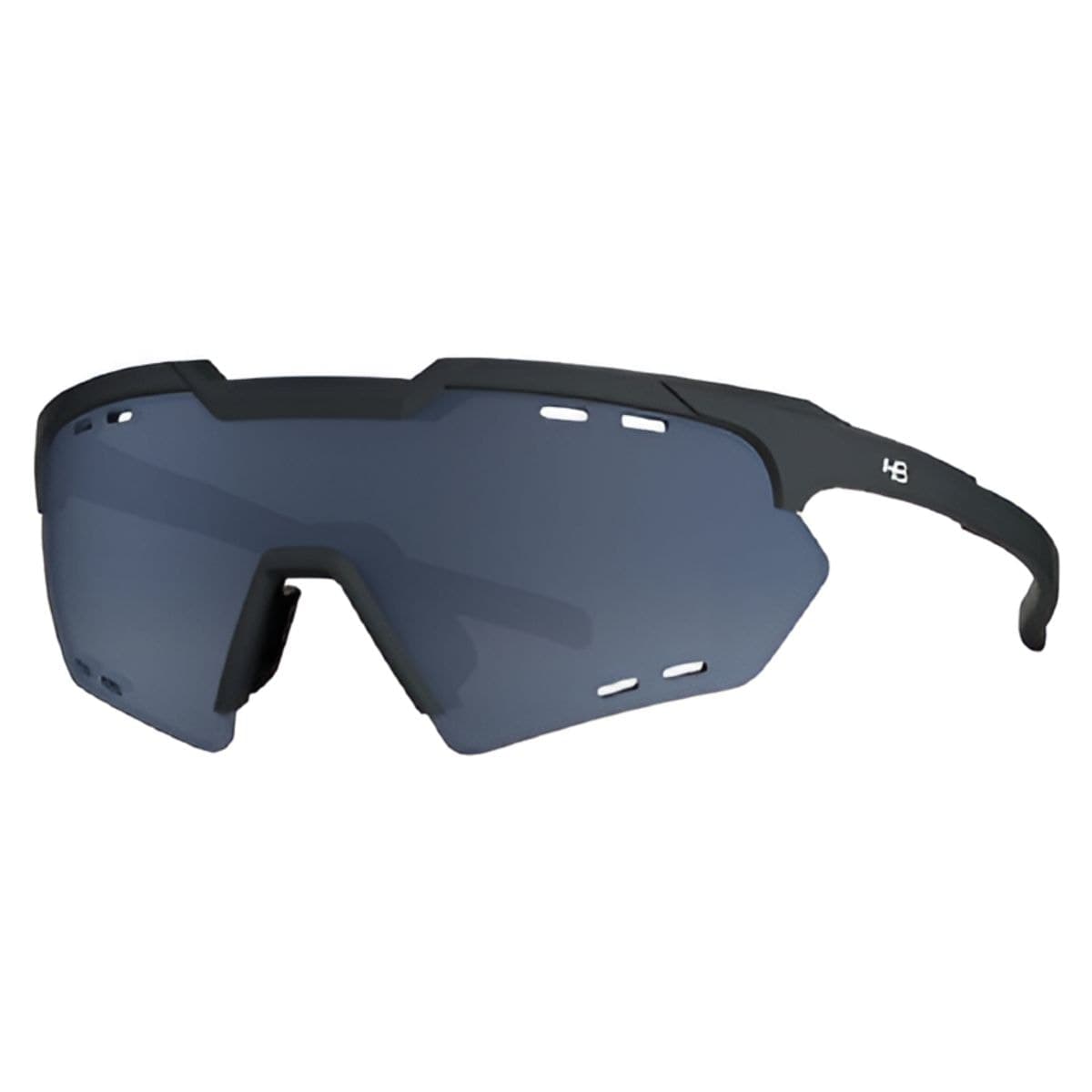 Óculos Ciclismo HB Shield Compact R Preto Cinza Proteção UV