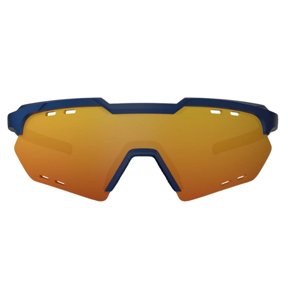 Óculos Ciclismo HB Shield Compact R Preto Vermelho Proteção UV