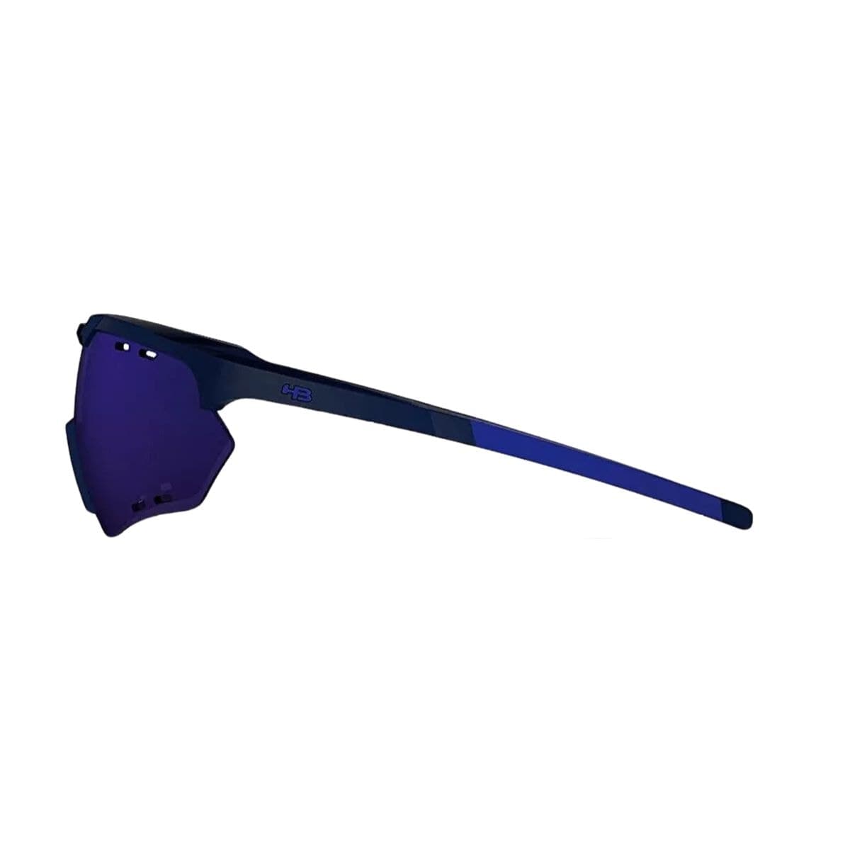 Óculos Ciclismo HB Shield Compact M Preto Azul Proteção UV