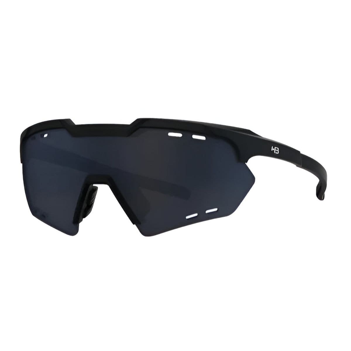 Óculos Ciclismo HB Shield Compact M Preto Cinza Proteção UV
