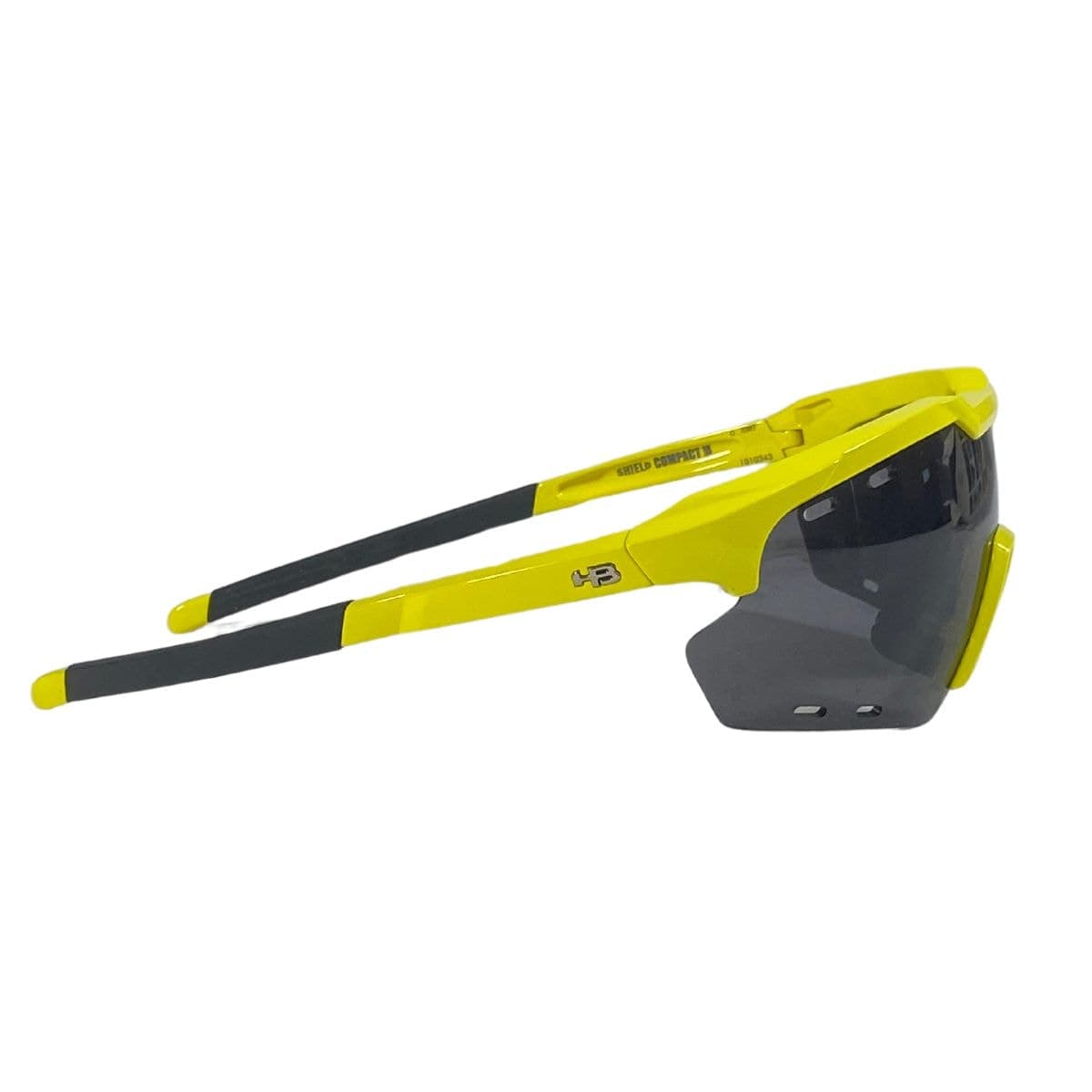 Óculos Ciclismo HB Shield Compact Amarelo Neon Cinza Proteção UV