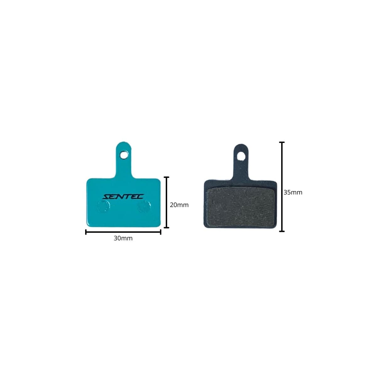 Pastilha Freio de Bicicleta Sentec Cerâmica