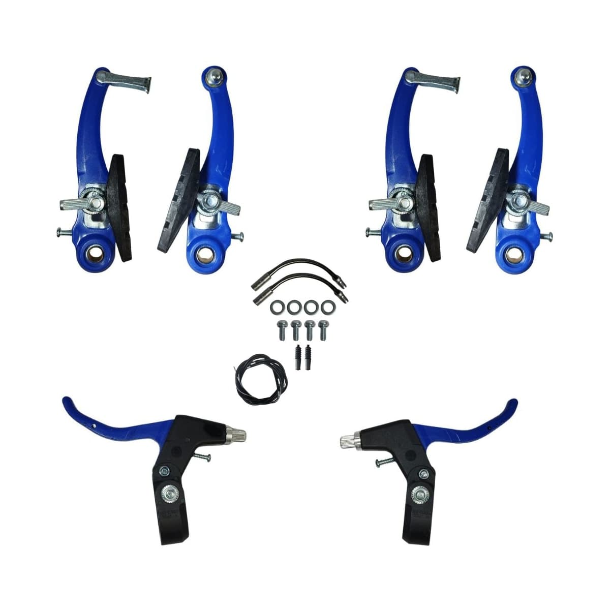 Freio V Brake Importado Nylon Azul