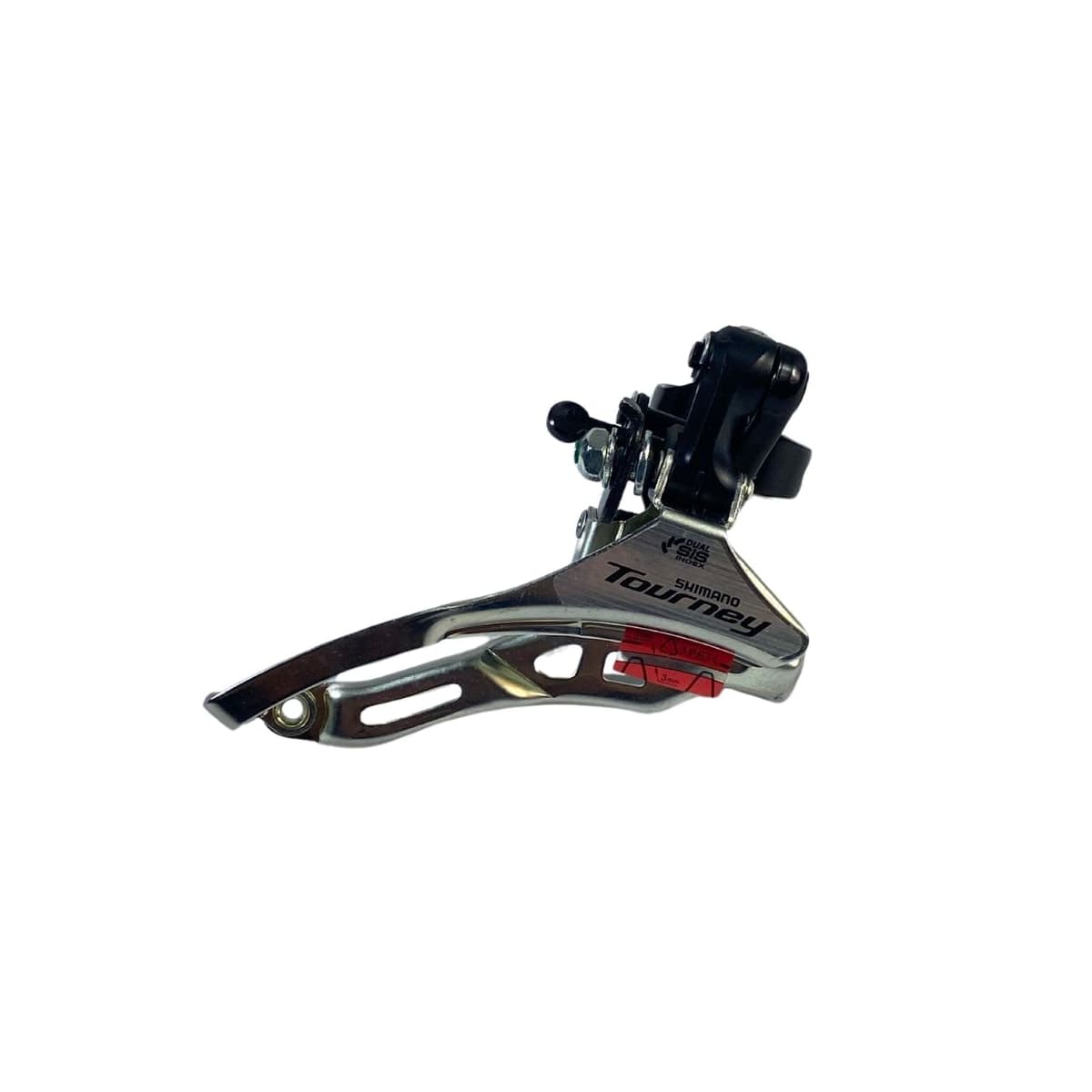 Cambio Dianteiro Shimano Tourney FD-TY-300 31,8mm Puxa por Cima Prata