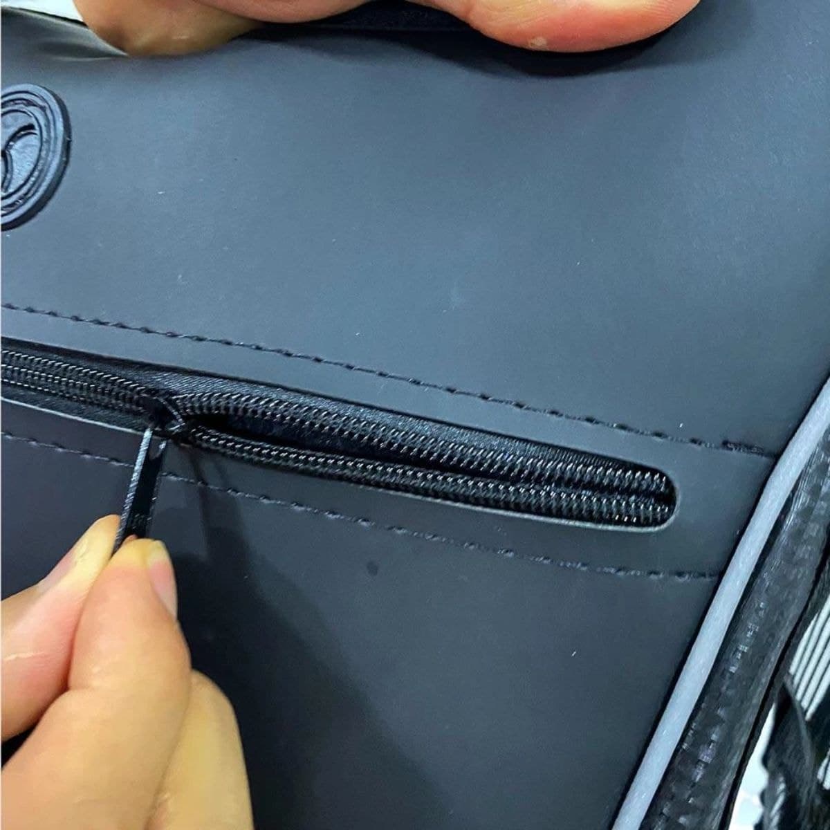 Mochila Hidratação Gara7 Preto Laranja 2L
