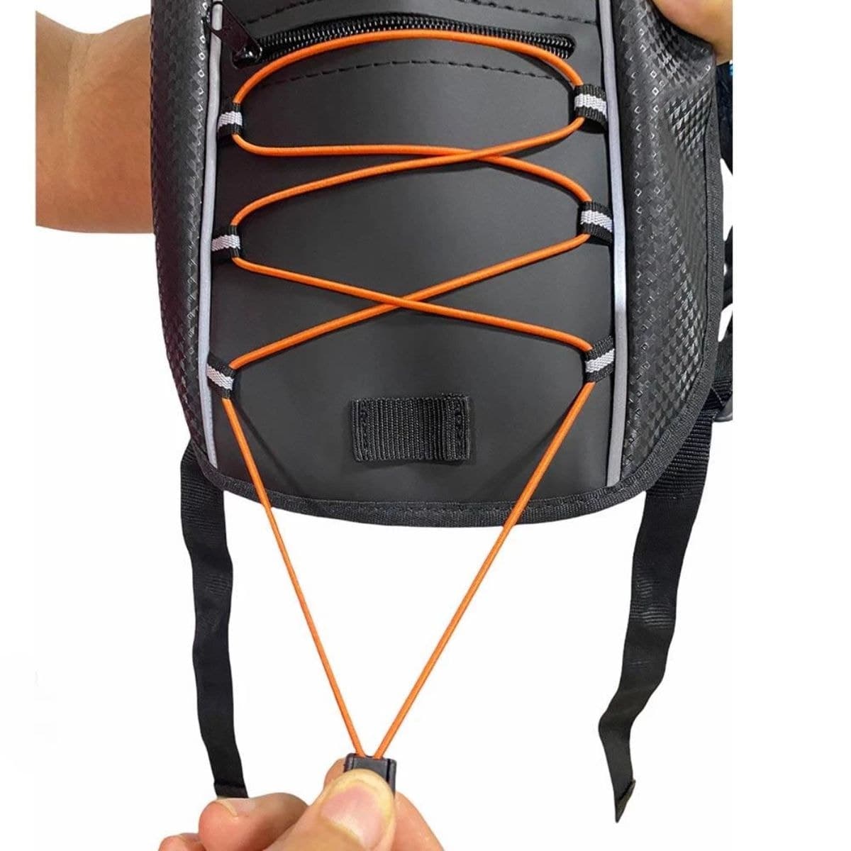 Mochila Hidratação Gara7 Preto Laranja 2L