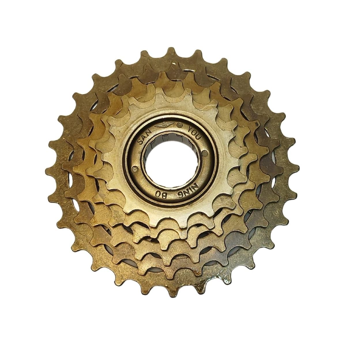 Roda Livre Catraca 6V Importado Marrom 14/28D