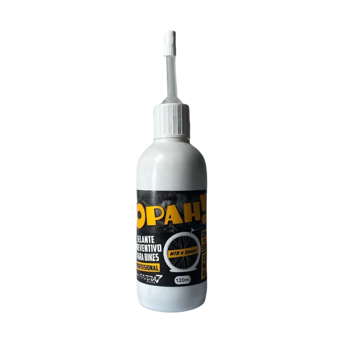 Selante Preventivo para Vedação de Furos OPAH! 120ml P/Pneu Tubeless