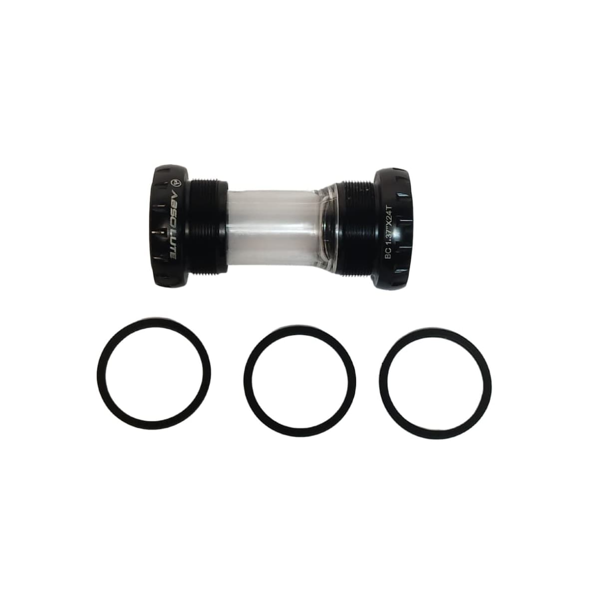 Movimento Central Absolute BSA 101R 34,7mm Selado Hollowtech II 68/73mm Para Eixo 24/24mm