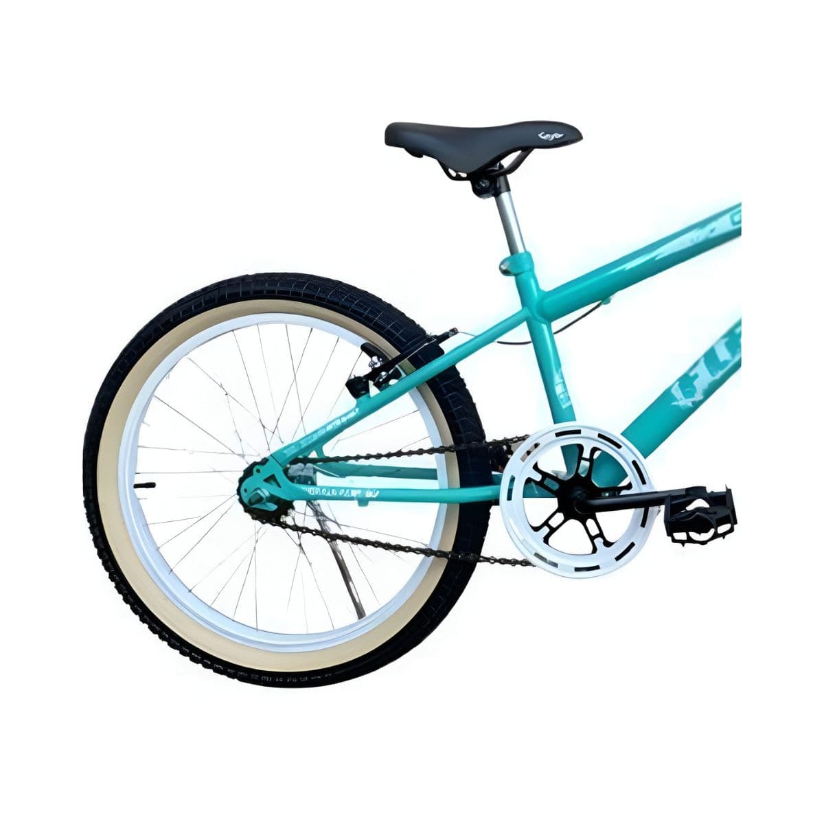 Bicicleta Aro 20 Garra7 Flash Verde Anis e Branco