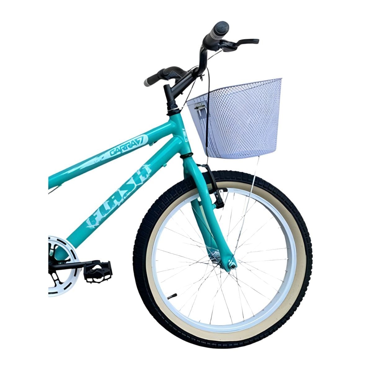 Bicicleta Aro 20 Garra7 Flash Verde Anis e Branco
