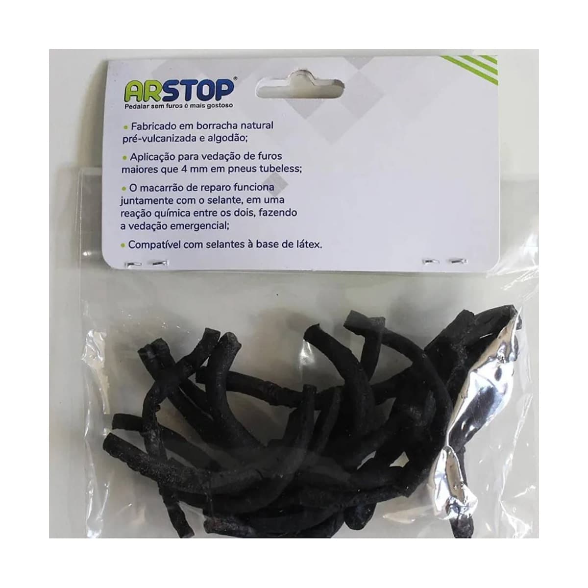 Reposição Macarrão Reparo Pneus Tubeless Arstop
