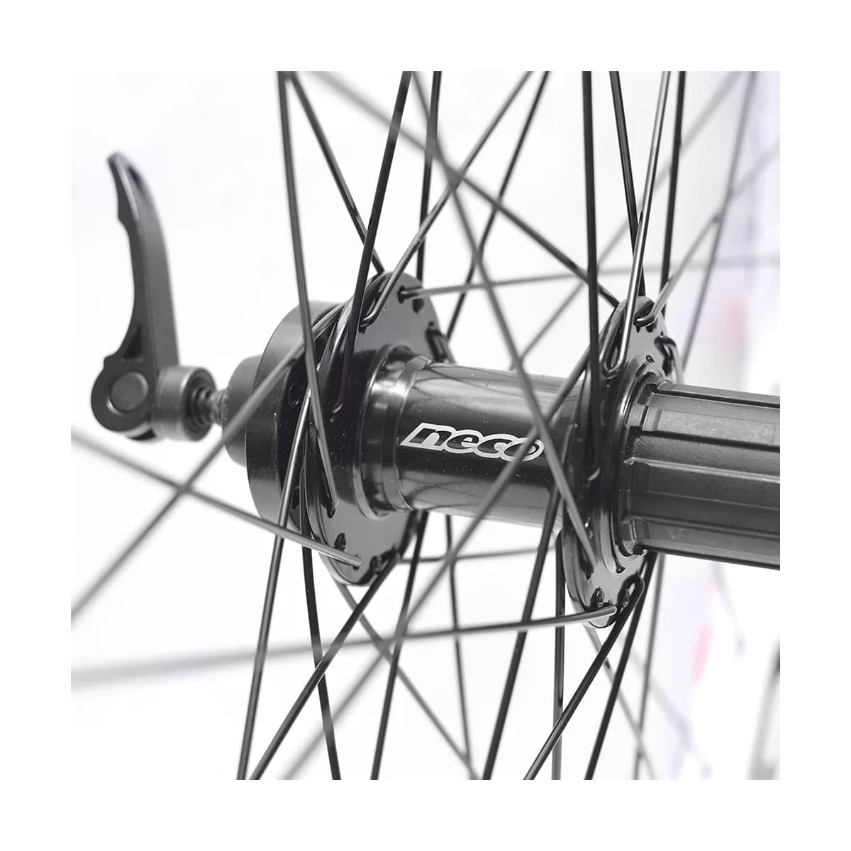 Par de Roda 26 Avalanch Cubo K7 Freio Disco 36 Furos Branco